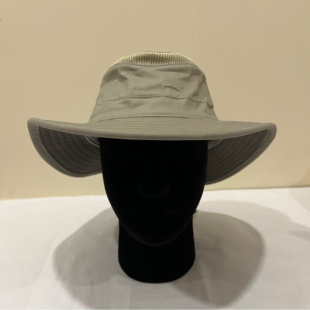 TILLEY MODEL T4MO-1 AIRFLO HIKERS HAT -  BEIGE-GREY - SIZE 7 3/8
